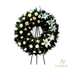 CORONA PICARONA FUNEBRE ROSET