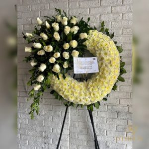 arreglo corona funebre lima