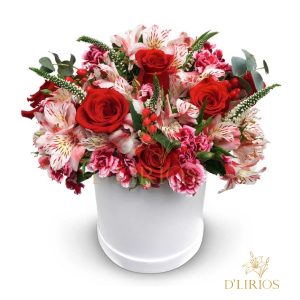 BOX DE ROSAS Y FLORES