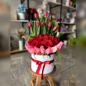 BOX ROSAS Y TULIPANES